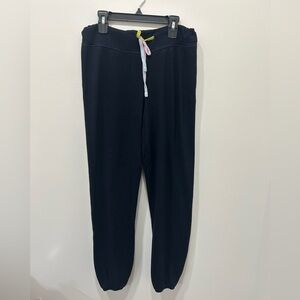 Sundry Women’s Black Joggers Drawstring Tapered Size 1 Pants Small